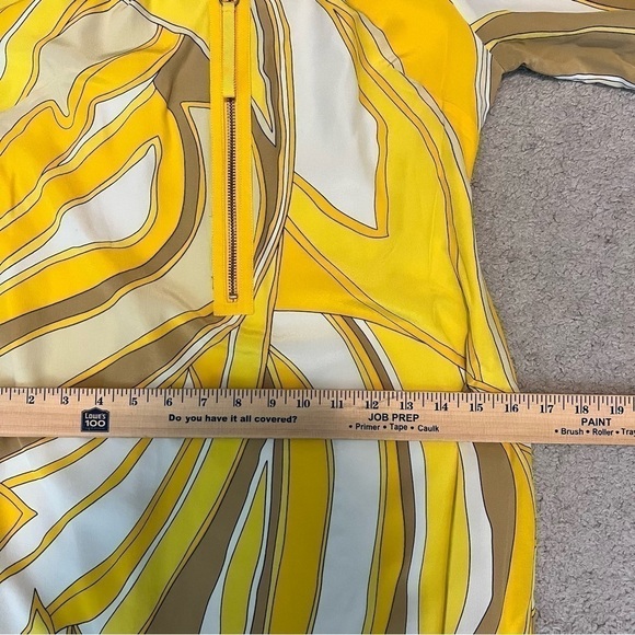 Beth Bowley yellow retro zipper neck dress - Picture 6 of 9